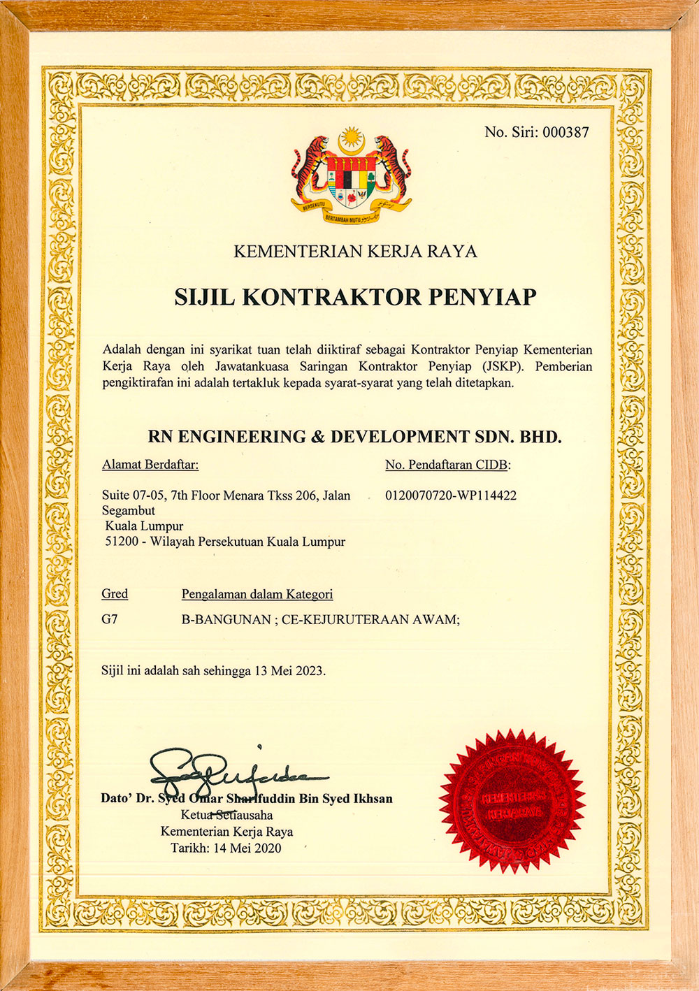 About Rn Engineering Development Sdn Bhd